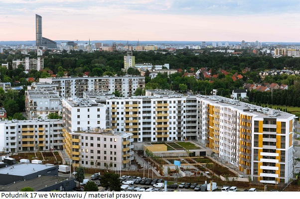Archicom zakończył realizację nieruchomości mieszkaniowej Południk 17 we Wrocławiu